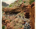Eremita Sentiero Lungo Cliffs Grand Canyon Arizona Fred Harvey Phostint ... - $4.05