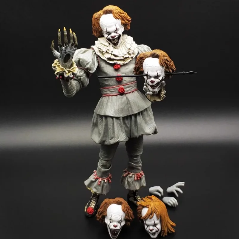 In Stock Neca The Clown Pennywise Horror Action Figure Collectible Model Toy - £40.05 GBP+
