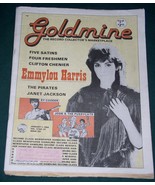 Emmylou Harris Goldmine Magazine Vintage 1988 Janet Jackson Ry Cooder Fi... - £37.35 GBP