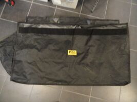 PLAN STATION Canvas Art Architectural Plans Bag Black With Handles 49&quot;X26&quot; - $24.29