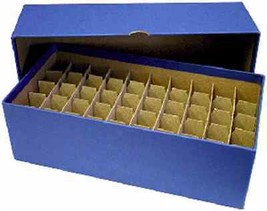 Guardhouse Coin Tube Storage Box, Heavy Duty - Nickel/Blue - $25.99