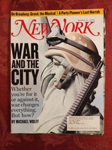 NEW YORK Magazine March 31 2003 Mark Ruffalo Iraq War Ted Kruckel - £12.51 GBP