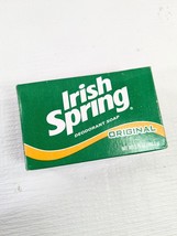 Vintage Irish Spring Original Deodorant Soap 3.75 oz Bath size Irish Springs - $13.00