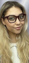 New TORY BURCH TY8348116 Burgundy 51mm Rx-able Women&#39;s Eyeglasses Frame   - £79.91 GBP