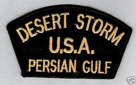 U.S.A. PERSIAN GULF DESERT STORM PATCH 2nd STYLE - $3.17
