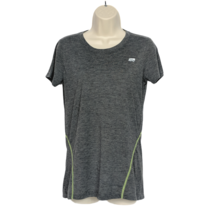 Marika Tek Dry-Wik Performance Tee Size Medium Gray Scoop Neck Short Sleeve - $14.55