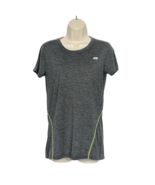 Marika Tek Dry-Wik Performance Tee Size Medium Gray Scoop Neck Short Sleeve - $14.55