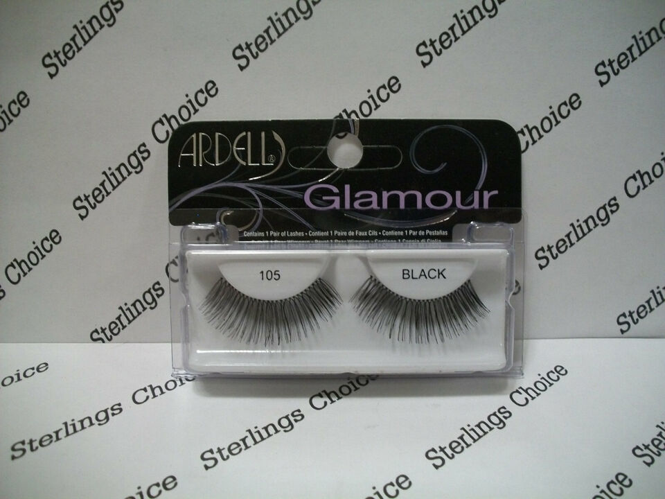 Ardell Glamour Eye Lashes #105 Black - $5.93