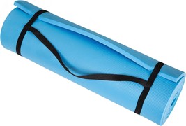 Extra Thick Yoga Mat Collection By Wakeman Fitness: Comfortable Non-Slip - £26.53 GBP