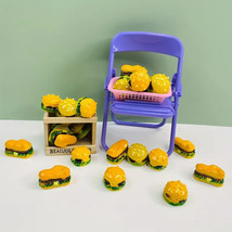 Dollhouse Submarine Sandwich Hamburger Food Set 1/12 Scale Hoagie Hero - €2,79 EUR+