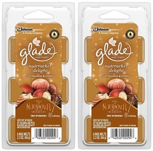 2 PACKS ~ New Glade Wax Melts Nutcracker Delight Rich Hazelnut &amp; Praline... - $22.95 CAD