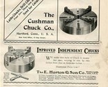 Cushman Chucks Horton Chucks Renshaw Ratchet Geometric Tool 1909 Magazin... - £14.24 GBP