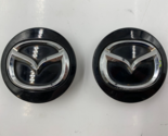 Mazda Rim Wheel Center Cap Set Black OEM G03B49022 - £35.83 GBP