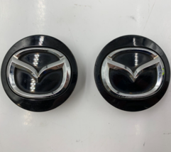 Mazda Rim Wheel Center Cap Set Black OEM G03B49022 - £35.54 GBP