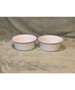 Vintage Corning French White Bakeware- Pair of Small 500ml Round Baking ... - $29.88 CAD