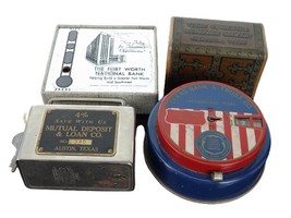 1930&#39;s Texas Promotional Coin Banks - £136.33 GBP
