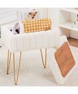 Wimarsbon Storage Ottoman, Vanity Stools With Metal Legs, 16.5&quot; X 11.8&quot; ... - €39,91 EUR