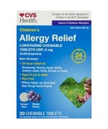 CVS Health Children&#39;s 24HR Allergy Relief Dye Free Loratadine Chewable T... - €12,73 EUR