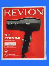 Revlon RVDR5034 Compact Hair Dryer Black Lightweight 2 Heat/Speed 1875-Watt - $17.99