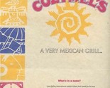 Cozymel&#39;s A Very Mexican Grill Menu 1995 Peppers and Sauces  - $17.82