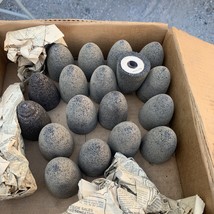 Lot Of 17  Abrasives  Grinding Cone 2 1/8” Wide 3” Tall - $55.00