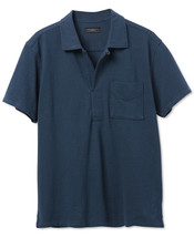 Junk Food Men&#39;s Elliot Short Sleeve Fashion Polo Shirt in Open Blue-Size 2XL - $21.97