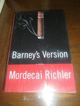 Barney&#39;s Version Mordecai Richler Alfred Knopf HCDJ 1998 1st Ed 5th Printing - £5.41 GBP