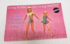 1970&#39;s Living Barbie Living Skipper Pink Booklet 4.5 x 3 inches - $18.32