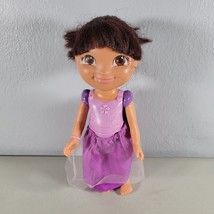 Dora the Explorer Doll with Tutu Fisher Price 8&quot; Everyday Adventures - £6.85 GBP