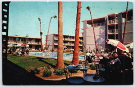 Postcard Sahara Hotel Patio &amp; Swimming Pool  Phoenix, Arizona - £4.61 GBP