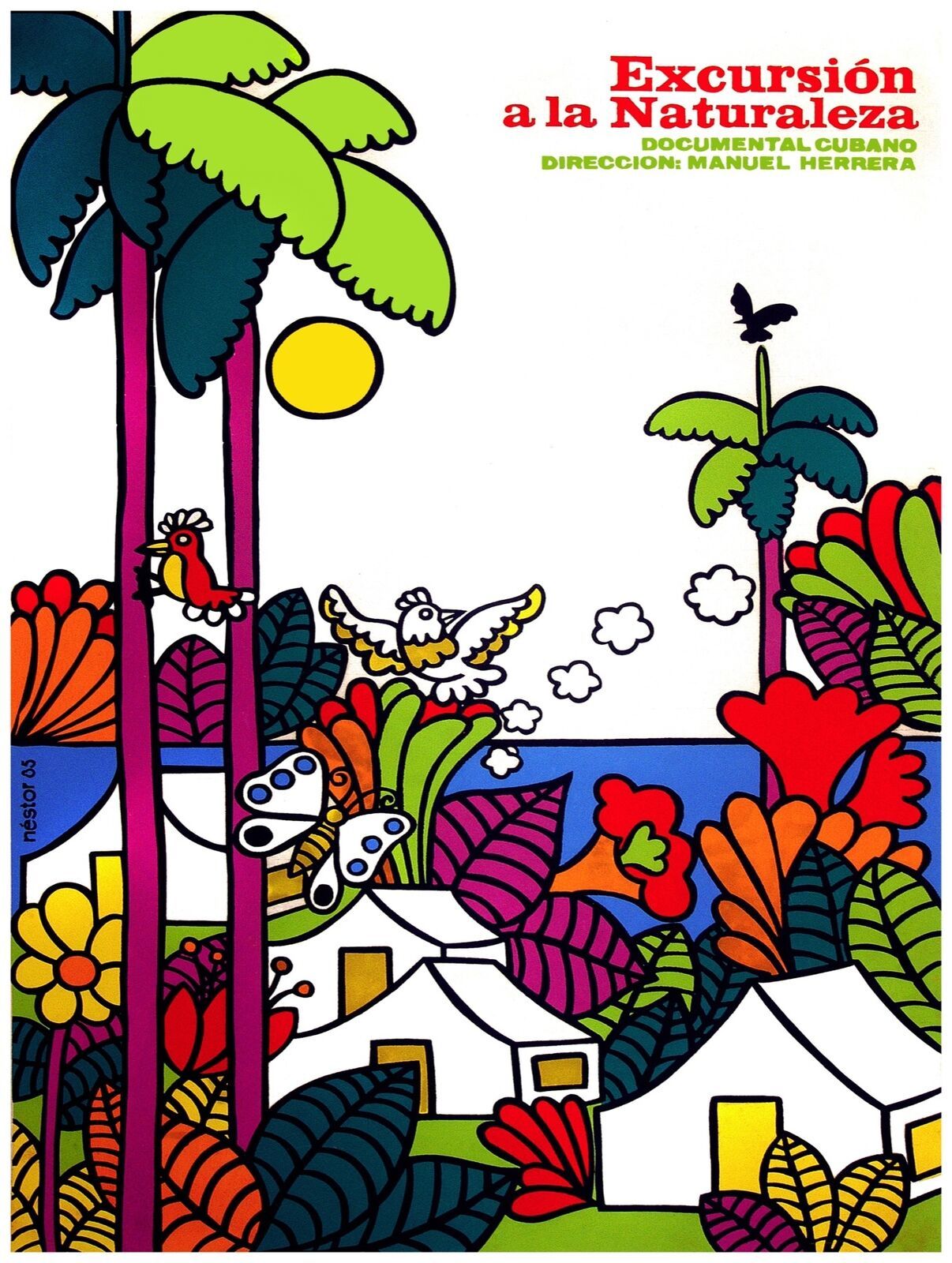 7667.Decoration Poster.Home Room wall design art print.Journey to Nature.Spanish