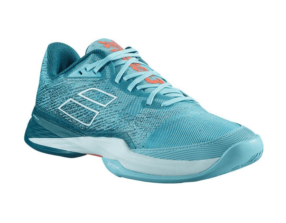 Babolat Jet Mach 3 Clay Men&#39;s Tennis Shoes Sports Angel Blue NWT 30S2363... - $137.61