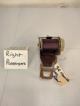 1982 Chevette Rear Passenger Seat Belt Retractor OEM Burgundy Red Right - $726.13 MXN