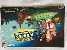 Futurama Worlds Of Tomorrow 11&quot;x17&quot; Original Promo Tv Game Poster Sdcc 2017 Xxxx - £11.55 GBP