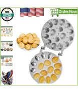 Non-Electric Walnut Cookie Mold Maker - Perfect for Sweet Russian Pastries - $886.04 MXN