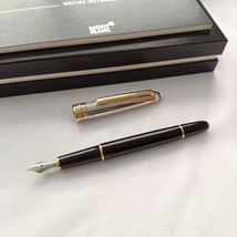 Montblanc Fountain Pen Meisterstuck 144 with Solitaire Sterling Silver Cap - £459.64 GBP