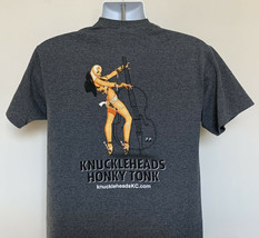 Knuckleheads Hionkey Tonk Saloon Bar Kansas City Missouri T Shirt Mens Medium - £18.56 GBP