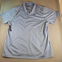 Nike Dri-Fit Polo Shirt XXL Light Blue Standard Fit NWT - $36.55 CAD