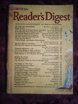 Reader&#39;s Digest October 1944 Alcoholism Helen Worden George Kent Louis Bromfield - £14.44 GBP