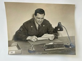 Vintage Charles W. Alderton Army Criminal Investigation Division Photograph 8x6&quot; - £14.38 GBP