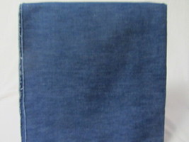 Light Blue Demin Medium Weight Fabric 1 Yard - £5.44 GBP