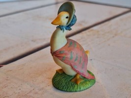 VTG 1997 Jemima Puddle Duck Beatrix Potter Hallmark Keepsake Ornament 2.25&quot;tall - £3.92 GBP