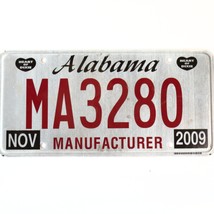 Untagged United States Alabama Heart of Dixie Manufacturer License Plate MA3280 - £13.13 GBP