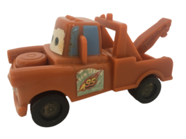 Disney Pixar Cars DecoPac Tow Mater Plastic Tow Truck Toy Pretend Play Brown - £2.39 GBP