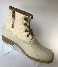 NEW NAUTICA Dorsay Cold Weather Duck Boots, Off White - £31.41 GBP