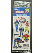 Vintage 1990 Rand  RoboCop Stickers Sealed Package of 8 Foil Decals  NOS - £12.01 GBP