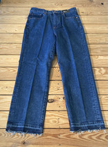 express NWT $80 women’s straight super high Rise jeans Size 8 blue O9 - £28.01 GBP