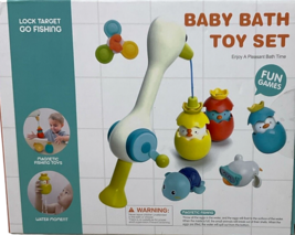 Go Fishing Baby & Toddler Bath Toy Set 18M+ Bath, Beach & Pool Toys Gift Set image 4