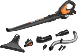 The Cordless Leaf Blower And Sweeper From Worx, Model Number Wg545.1. - £100.52 GBP