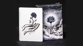 Black Flower Playing Cards By Jack Nobile - Limited Edition - $15.83